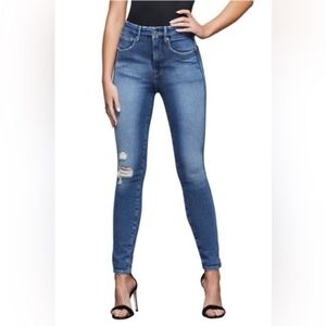 Good American Good Curve Jeans 6/28 High Rise Skinny Stretch Denim